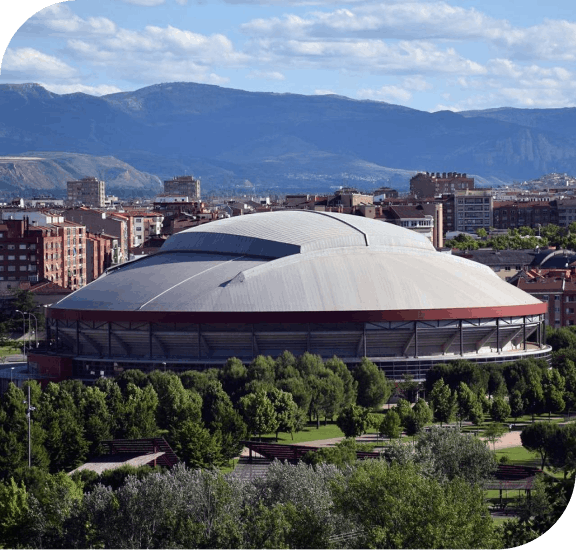 Plaza de toros La Ribera en Logroño