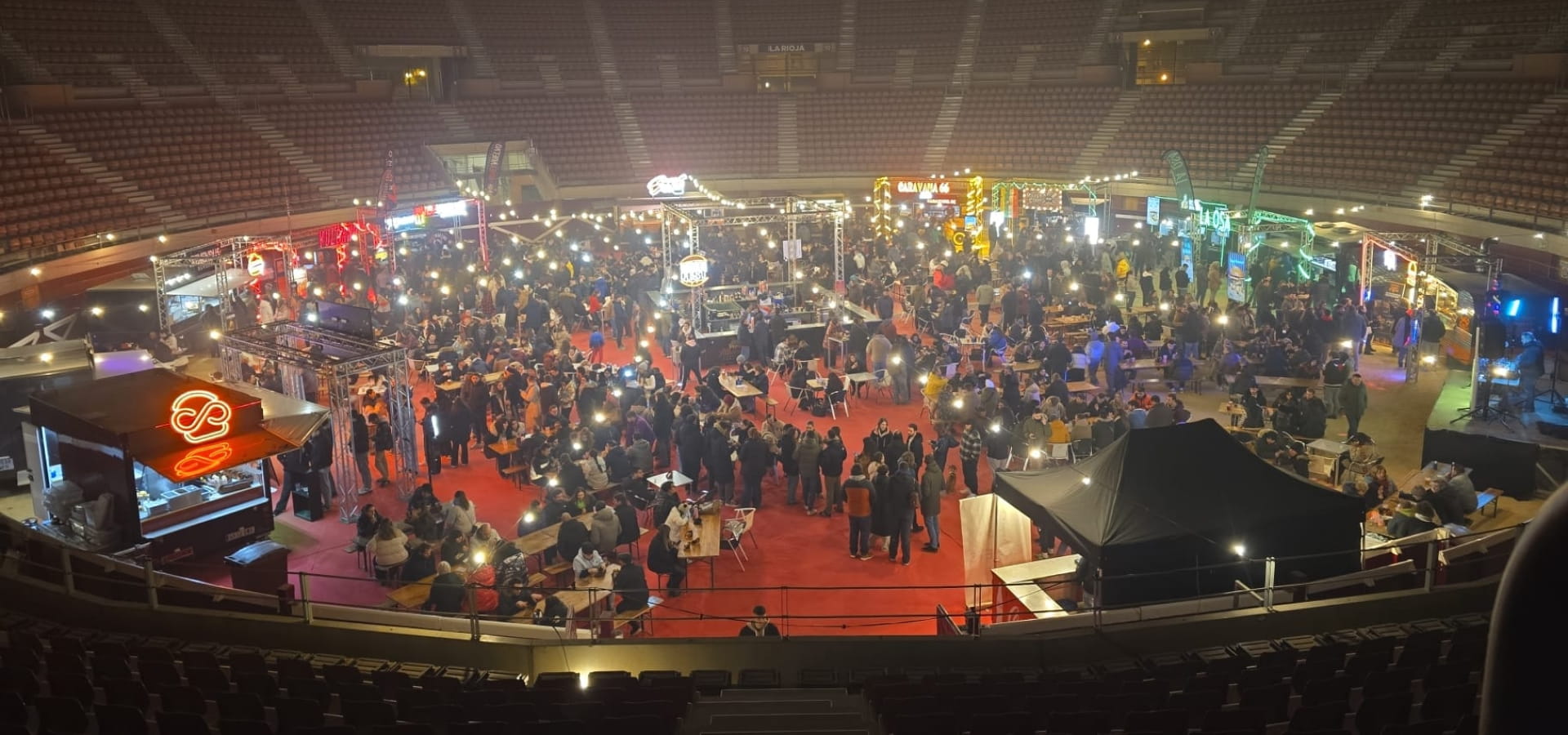 Foto de un evento en LaRibera Arena de Logroño