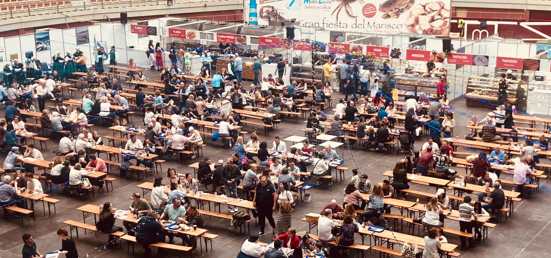 Foto de un evento en LaRibera Arena de Logroño